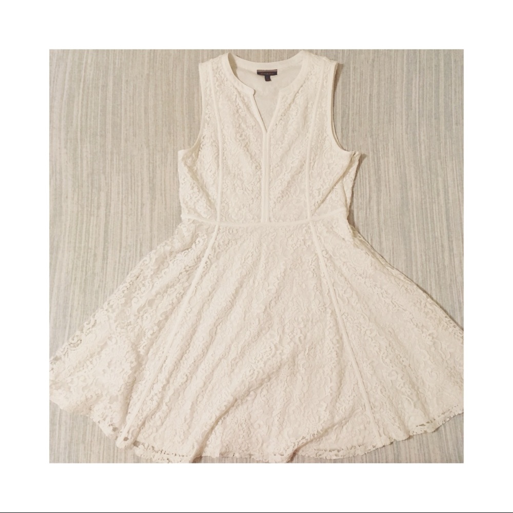 White Lace Dress